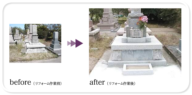聖籠町　Beforeリフォーム作業前 Afterリフォーム作業後